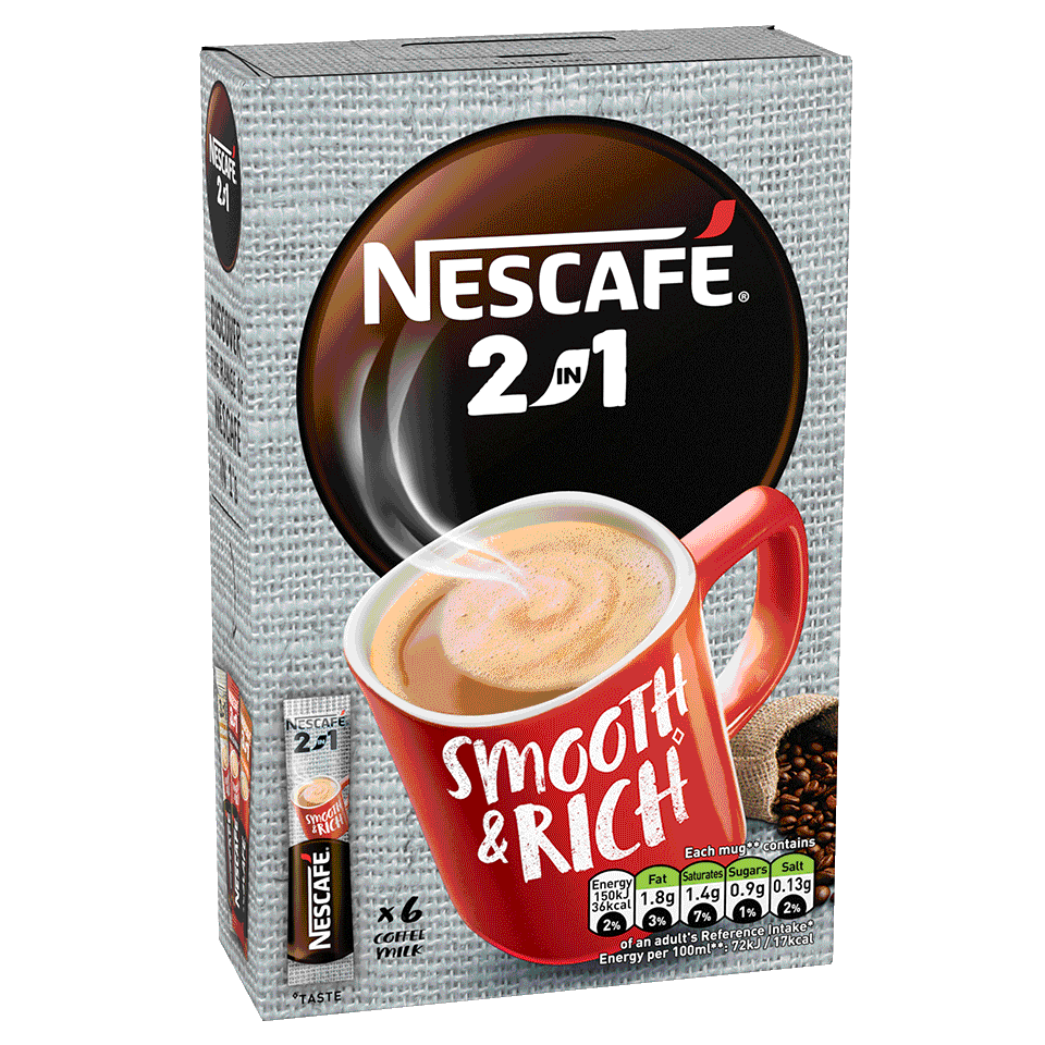 NESCAFÉ® 2-in-1 Coffee Sachets | Nescafé UK & IE
